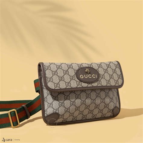 gucci gg supreme belt bag fake|gucci neo vintage bag.